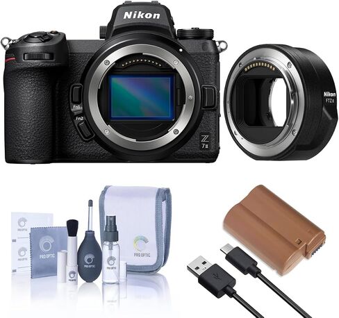 Nikon Z 7II Mirrorless Camera FTZ II Mount Adapter, with Included Value in Saudi Arabia