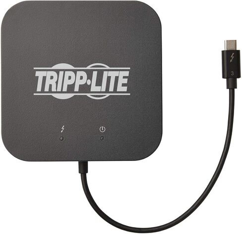 Tripp Lite Thunderbolt 3 Dock Dual Display 8k DP 4k HDMI USB-A Hub Gbe (MTB3-DOCK-04) in Saudi Arabia