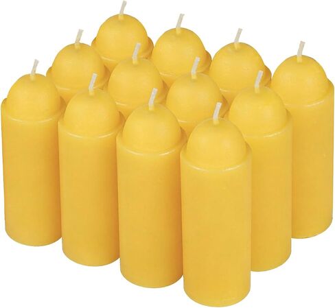 12 Pcs Emergency Candles for Lanterns Power Outages, Beeswax Candles in Kuwait