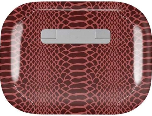 Skinit Decal Audio Skin Compatible with Apple AirPods Pro (2rd Gen, 2022) - Skinit Originally Designed Marsala Snake Skin Design in Kuwait
