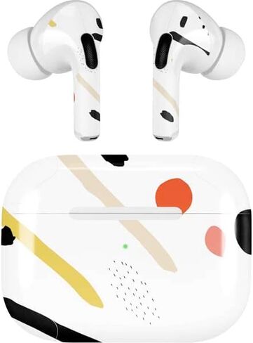 Skinit Decal Audio Skin Compatible with Apple AirPods Pro (2rd Gen, 2022) - Skinit Originally Designed Dots and Dashes Design in Kuwait