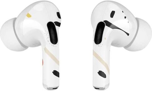 Skinit Decal Audio Skin Compatible with Apple AirPods Pro (2rd Gen, 2022) - Skinit Originally Designed Dots and Dashes Design in Kuwait