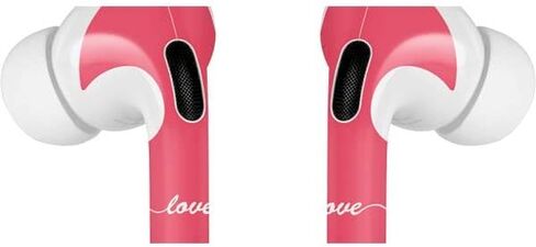 Skinit Decal Audio Skin Compatible with Apple AirPods Pro (2rd Gen, 2022) - Skinit Originally Designed Love Banner Design in Kuwait