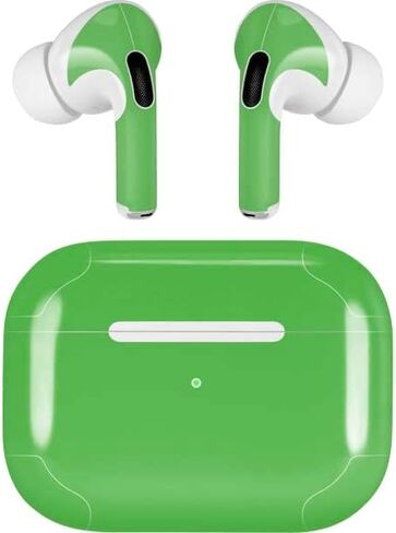 Skinit Decal Audio Skin Compatible with Apple AirPods Pro (2rd Gen, 2022) - Skinit Originally Designed Kelly Green Design in Kuwait