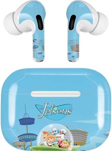 Skinit Decal Audio Skin Compatible with AirPods Pro 2nd Gen - Officially Licensed The Jetsons Love Machine Design in Kuwait