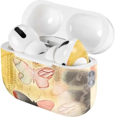 Skinit Decal Audio Skin Compatible with Apple AirPods Pro (2rd Gen, 2022) - Skinit Originally Designed Haiku Butterfly Design in Kuwait