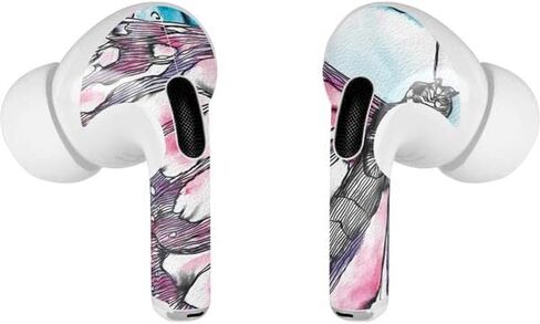 Skinit Decal Audio Skin Compatible with Apple AirPods Pro (2rd Gen, 2022) - Skinit Originally Designed California Monarch Collage Design in Kuwait