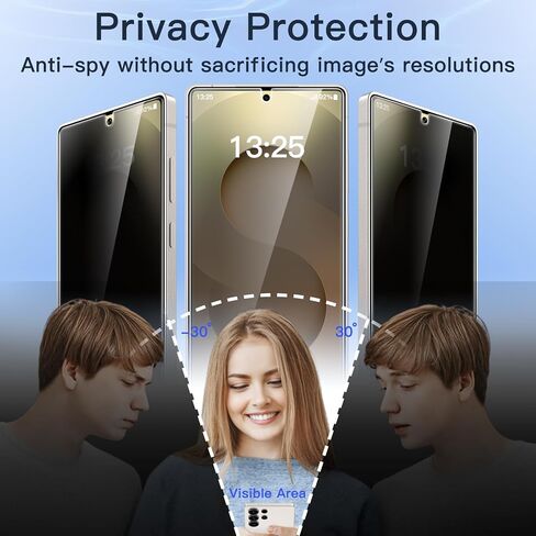 JETech TPU Privacy Screen Protector for Samsung Galaxy S25 Ultra, 2-Pack in Kuwait