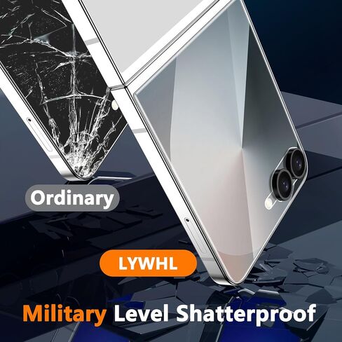 LYWHL 3 Pack for Samsung Galaxy Z Flip 7 Tempered Glass Screen Protector in Kuwait