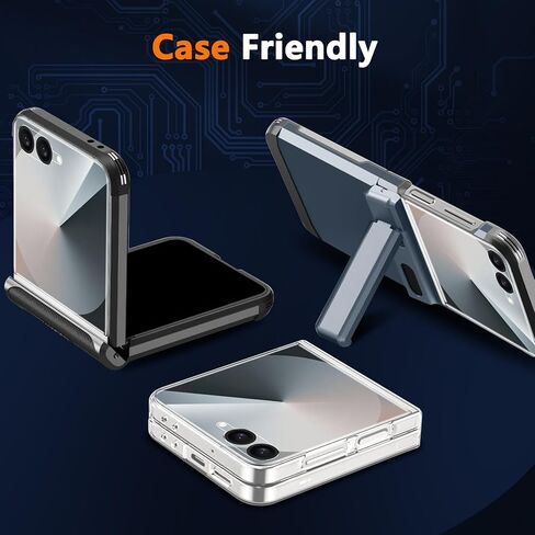 LYWHL 3 Pack for Samsung Galaxy Z Flip 7 Tempered Glass Screen Protector in Kuwait