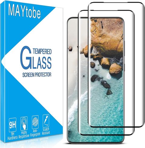 MAYtobe 2 Pack Screen Protector For Samsung Galaxy A03, A03s Tempered Glass in Kuwait