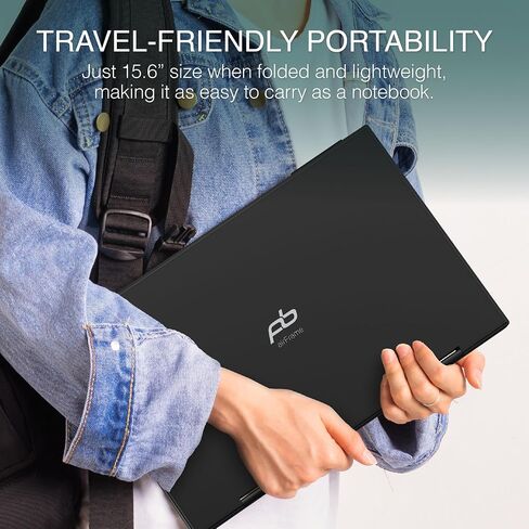 Packard Bell airFrame Dual 15.6-inch Portable Monitor, USB-C and HDMI, Vertical Stacking Display in Kuwait