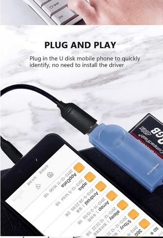 IFLASH [2 Pack] USB C to USB A 3.0 Adapter, USB Type C to USB Adapter HUB Compatible with/for MacBook Pro/Air 2020/2018, iPad Pro 2020, Galaxy S20 S20+, Google Pixel & More in Kuwait