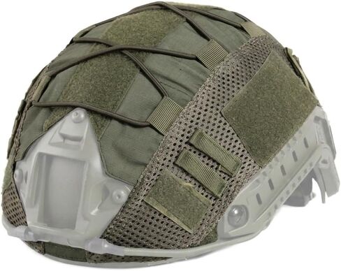 Helmet Cover, Tactical Cloth Cover for BJ/PJ/MH Airsoft Paintball Fast Bump Helmet- Enhanced Protection for Helmets in Size M/L in Kuwait