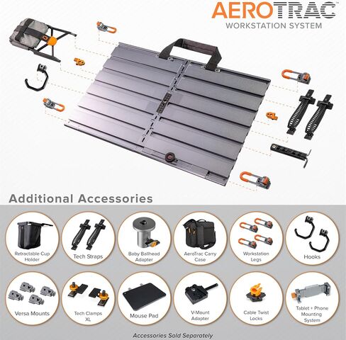 Tether Tools AeroTrac Tech Clamps XL Set of 2 in Kuwait