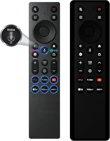 Replacement Backlit Voice Control for TCL Google TV Remote, RC923A FMB1 in Kuwait
