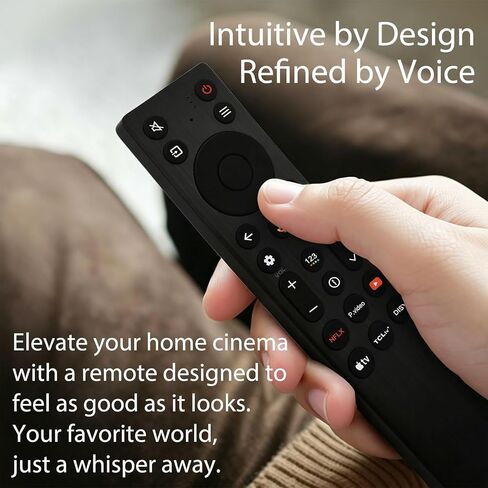 Replacement Backlit Voice Control for TCL Google TV Remote, RC923A FMB1 in Kuwait