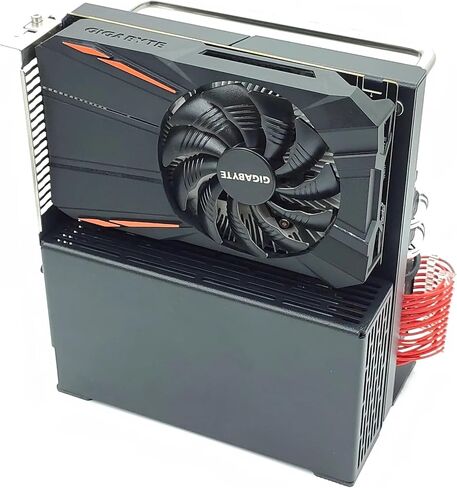 X32 Small Form Factor Open Air Case, Mini-ITX, Steel, Black in Kuwait