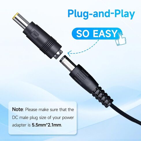 10PCS DC Power Adapter Connector kit with 5.5 x 2.1mm Female Base, 2.5x0.7mm/3.0x1.1mm/3.5x1.35mm/4.0x1.7mm/4.8x1.7mm/5.5x1.7mm/5.5x2.5mm/6.3x3.0mm/6.0x4.4mm/LED Terminal Connector in Kuwait