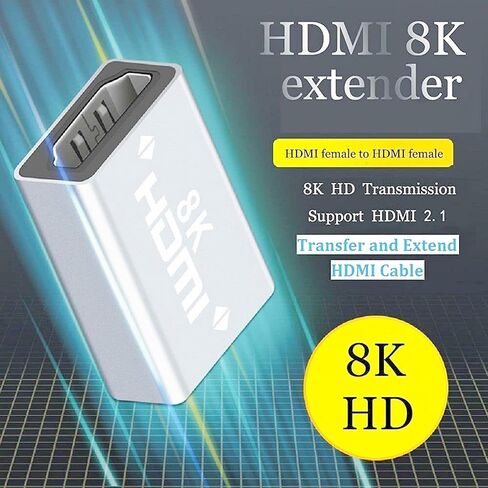 8K HDMI Female Adapter HDMI Extension Cable in Kuwait