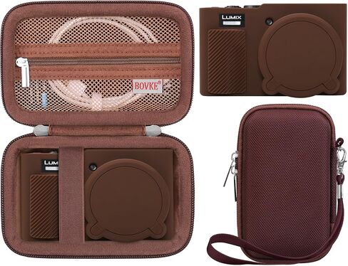 BOVKE 2-in-1 Case for Panasonic LUMIX ZS99 / TZ99 Point and Shoot Camera in Kuwait