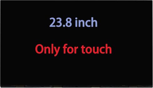 23.8" Screen Replacement Compatible with HP M36937-272 LCD Display Touch Screen Replacement (Only for Touch Screen) in Kuwait