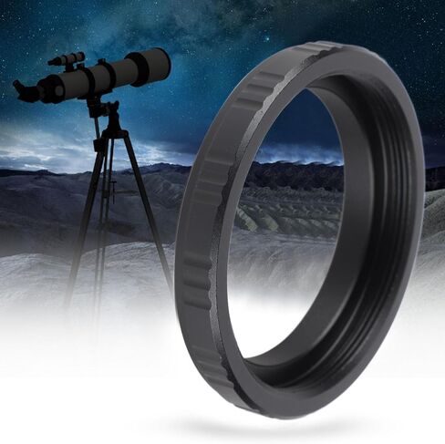 SCT Female to M48x0.75 Male Thread Adapter, Durable Extinction Treated Telescope Converter for Astronomy Lovers Aluminum Alloy in Kuwait
