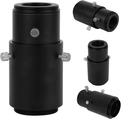 Telescopic Aluminum 1.25 Inch Extension Tube for Astronomical Telescope Lightweight Compact Camera Adapter for Stargazers in Kuwait