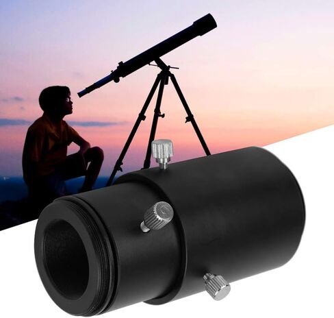 Telescopic Aluminum 1.25 Inch Extension Tube for Astronomical Telescope Lightweight Compact Camera Adapter for Stargazers in Kuwait