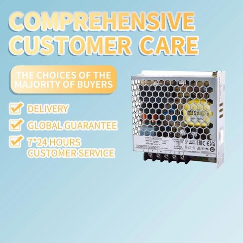 LRS-75-15 15V 5A 75W Power Supply, Compact Design, Wide Input Voltage, for Industrial Control Systems in Kuwait