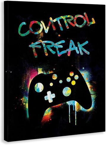 Control Freak Game Controller, 24 x 30 Inch Canvas Wall Art in Kuwait