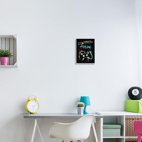 Control Freak Game Controller, 11 x 14 Inch Framed Giclée Print in Kuwait