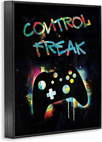 Control Freak Game Controller, 24 x 30 Inch Framed Giclée Print in Kuwait
