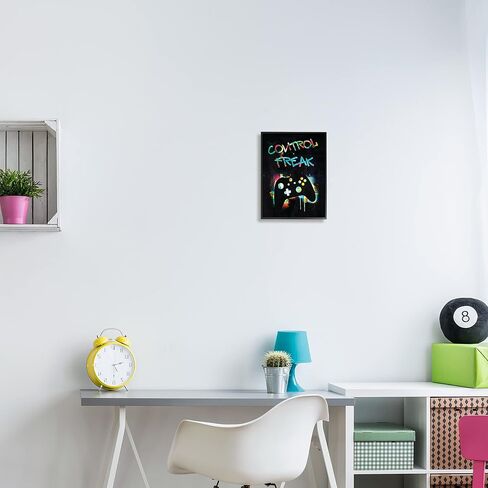 Control Freak Game Controller, 11 x 14 Inch Framed Giclée Print in Kuwait