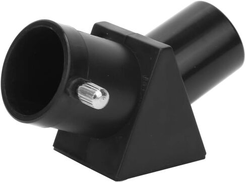 0.965 Inch Diagonal Mirror, 45 Degree Erecting Image Prism for Refracting Astronomical Telescope, with Dust Cover for Clear Viewing in Kuwait
