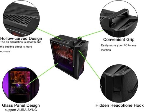 ASUS ROG Strix G15CE Gaming Desktop Computer (Intel Core i7-11700F, 16GB RAM, 1TB SSD + 1TB HDD, GeForce RTX 3070), Customized Tuf B560M-Plus WIFI Motherboard, ROG Aura Sync RGB, Win 11 Home (Renewed) in Kuwait