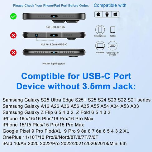 Sound Card Karaoke Headset with Real-Time in-Ear Monitoring & Microphone, 7 Sound Effects Voice Changer, Karaoke Headphones with Lavalier Compatible for iPhone 17 16 15 Pro Max, iPad Pro, Galaxy S25 in Kuwait
