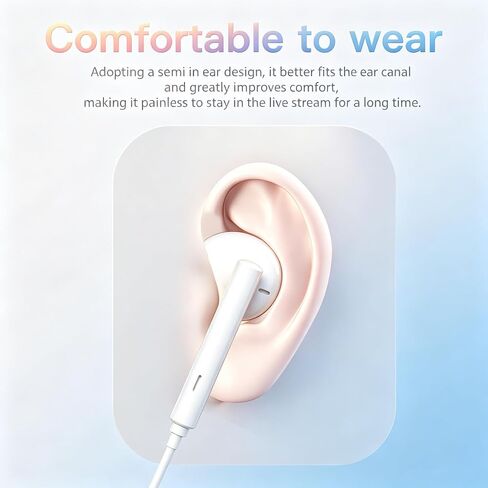 Sound Card Karaoke Headset with Real-Time in-Ear Monitoring & Microphone, 7 Sound Effects Voice Changer, Karaoke Headphones with Lavalier Compatible for iPhone 17 16 15 Pro Max, iPad Pro, Galaxy S25 in Kuwait