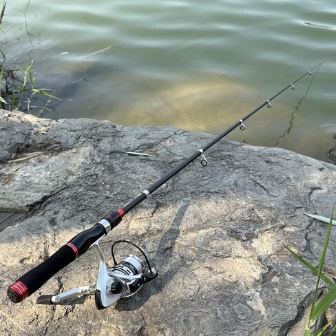 Fishing Pole Set, 5.2FT Compact Telescopic Fishing Rod and Reel Combo with Complete Tackle Lures, Travel Carry Bag All-in-One Fishing Gear for Beginner Spinning Rod Combo Fishing Gift in Kuwait