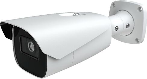 4MP PoE Bullet Network Camera IP-5IR4E3BA3-MZ-722, Titanium IP Security Camera System, 328ft Night Vision, Smart Motion Detection, Built in Mic, IP67, 7-22mm Motorized Lens, Micro SD Slot, White in Kuwait