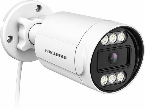 4K 8MP Security PoE IP Camera Wired, 2.8MM Wide-Angle Lens in Kuwait