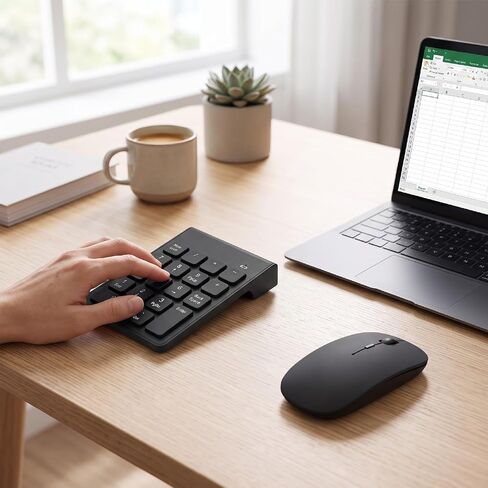 Dpofirs Wireless Numeric Keypad Mouse Combo in Kuwait
