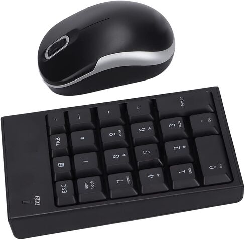 Wireless Numeric Keypad Mouse Set, 22-Key Design in Saudi Arabia
