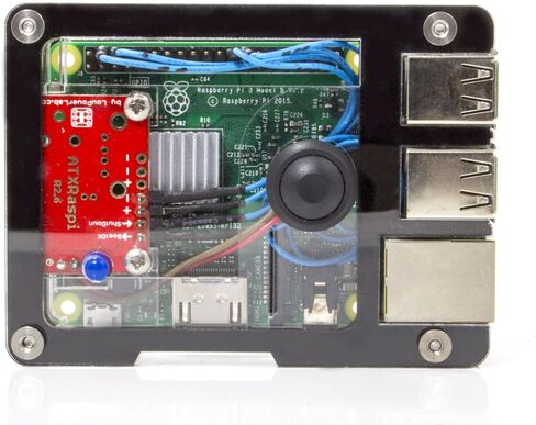 Zebra Power Button Case for Raspberry Pi and the ATXRaspi ~ by C4Labs in Kuwait