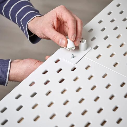 I-K-E-A SKÅDIS Connector for SKÅDIS pegboards., White in Kuwait