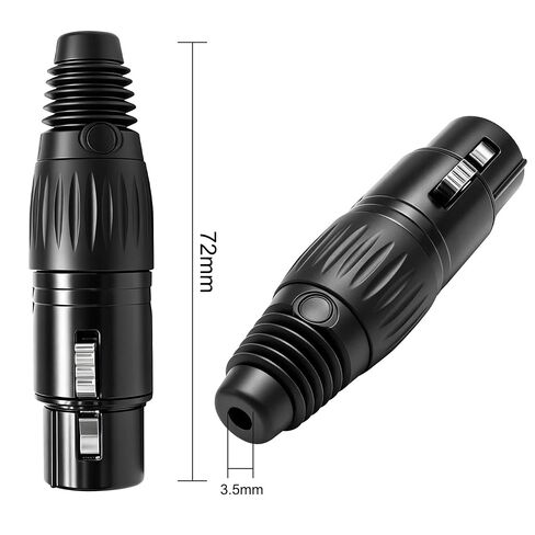 MEIRIYFA XLR 7-Pin Female Plug Audio Mic Cable Socket Connector in Kuwait