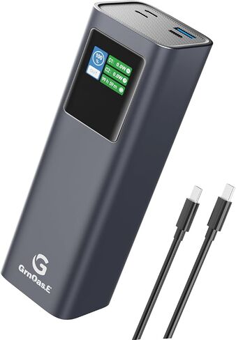 27000mAh Power Bank, 140W Laptop Portable Charger with PD 3.1 Fast Charging, Smart Sisplay, 99Wh Battery Bank for MacBook Pro/Air, iPad Pro, iPhone17/16 Series, Samsung and More(Dark Gray) in Kuwait