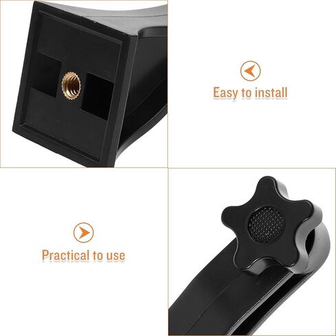 Binocular Tripod Adapter Mount for Stable Support Lightweight Plastic Telescope Binocular Photography Tripod Adapter Compatible in Kuwait