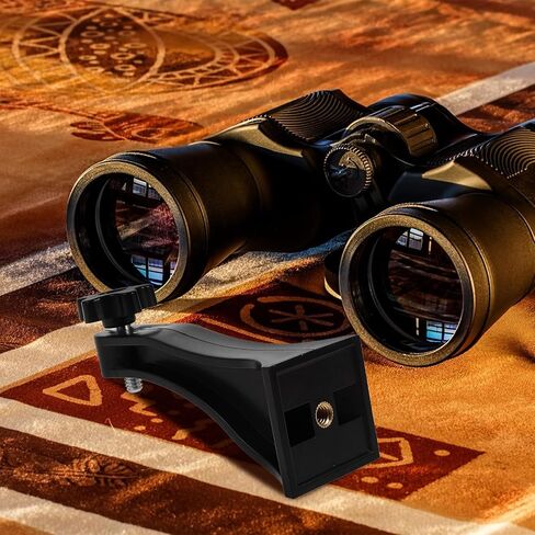 Binocular Tripod Adapter Mount for Stable Support Lightweight Plastic Telescope Binocular Photography Tripod Adapter Compatible in Kuwait