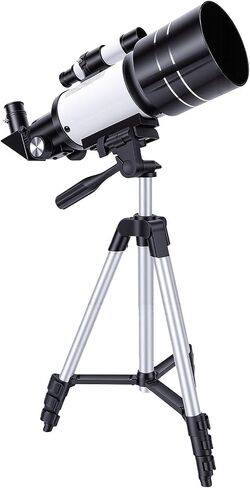 PUSOKEI Telescope 70mm 300mm for Beginners, Astronomy with Phone Adapter in Kuwait